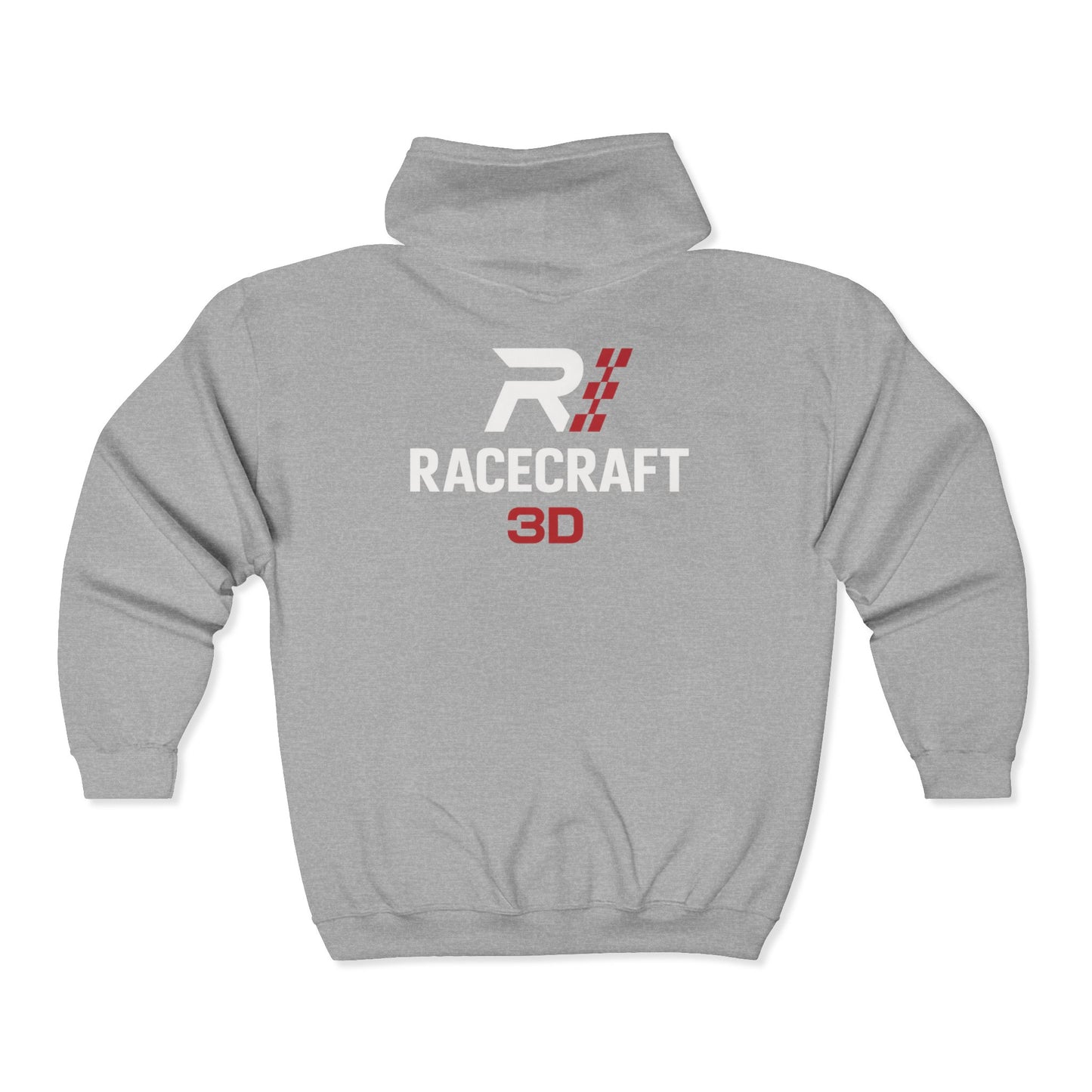 RaceCraft 3D Team Logo Zip Hoodie