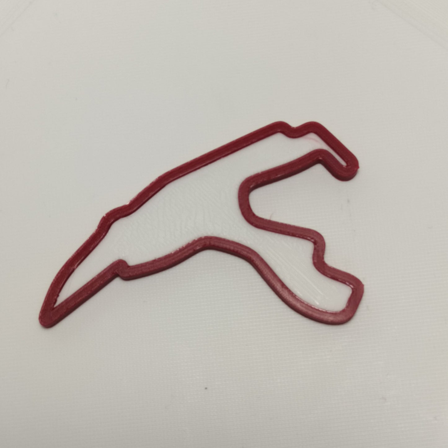 Spa Magnet Red/White
