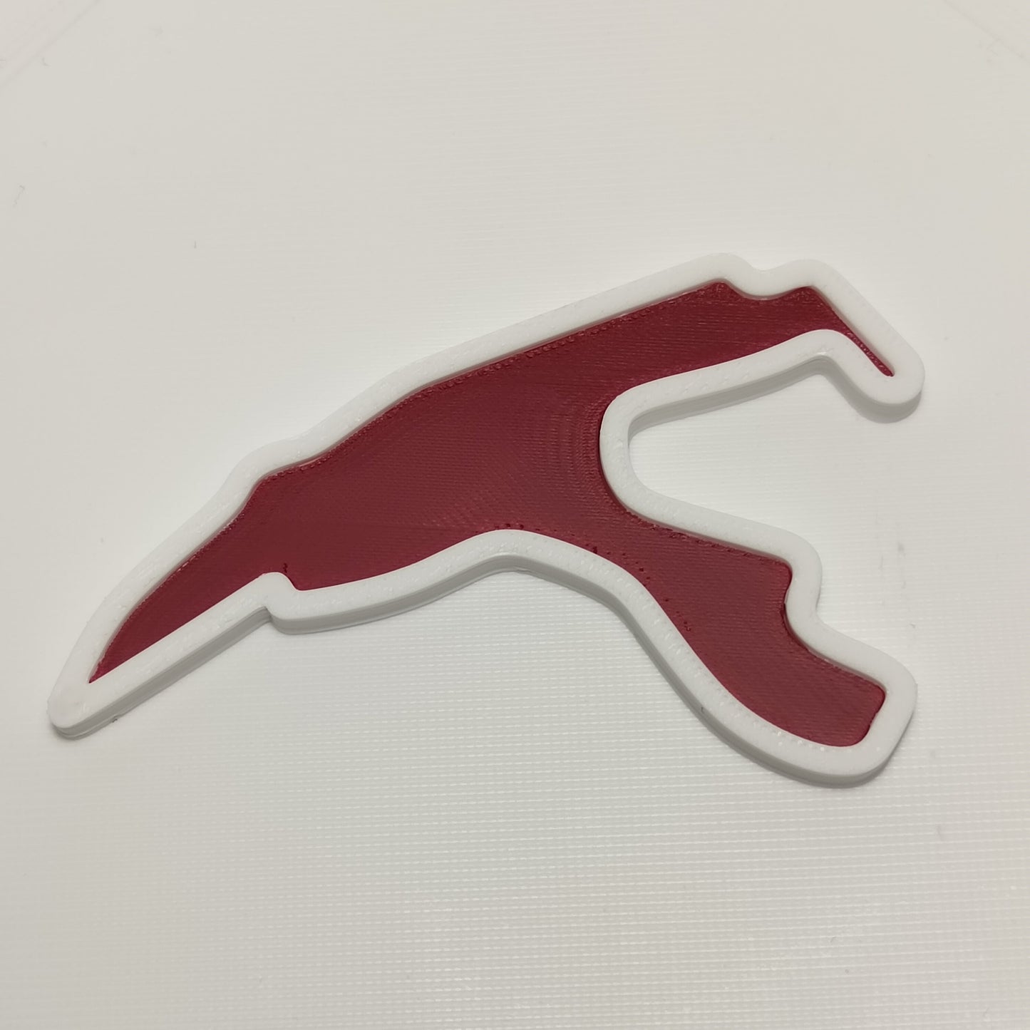 Spa Magnet White/Red