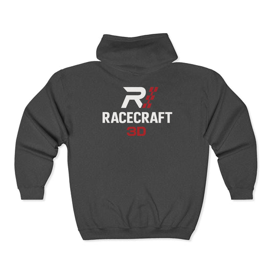 RaceCraft 3D Team Logo Zip Hoodie