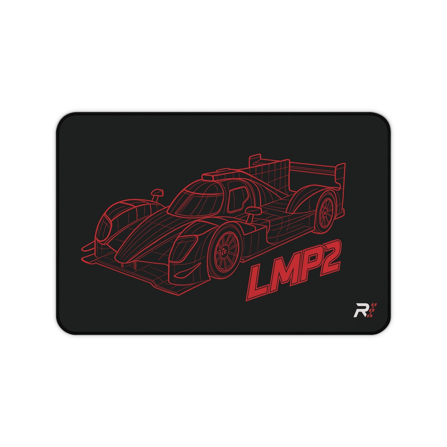LMP2 Wireframe Desk Mat - Premium Quality Gaming Mouse Pad