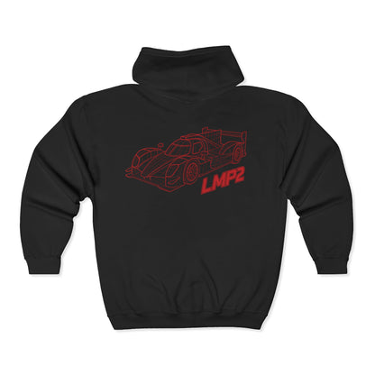 RaceCraft 3D LMP2 Wire Frame Zip-Up Hoodie