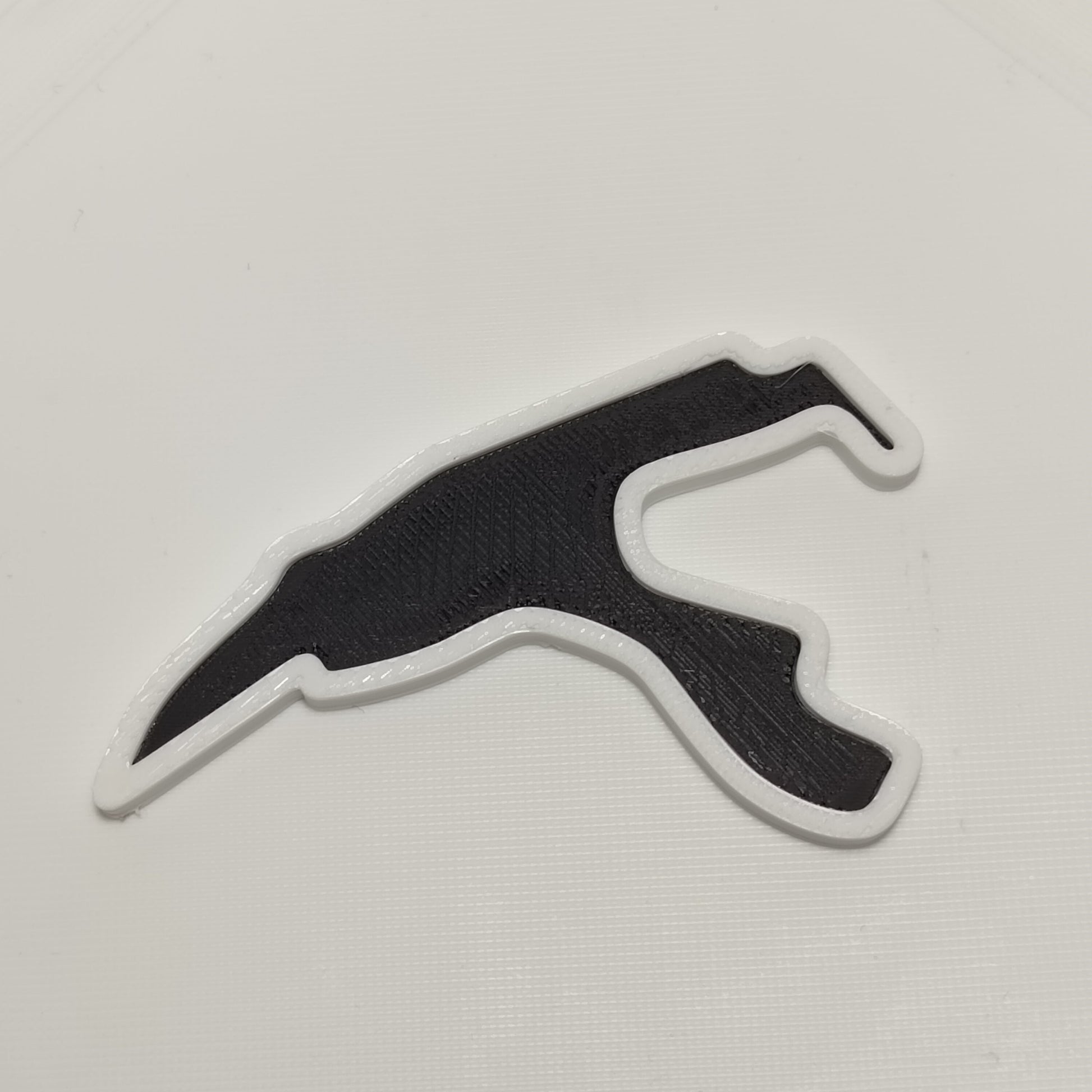 Spa Magnet White/Black